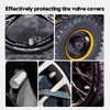 Aluminum Valve Stem Caps, 12 Pack - Universal Car Tire