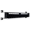 NewYork Cables® Cat6 12 Port Patch Panel with Back Bar,