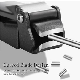 Nail Clippers with Catcher, No Splash, Self-Collecting Nail Cutter, Ergonomic Design for Fingernails and Toenails,SUNDEN SD1443 (Small)