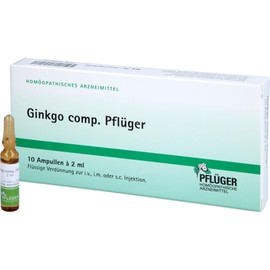 Ginkgo Comp.Pflüger Ampoules, Pack of 10
