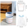 Garbage Bags, Approx. 2.2 gal (10 L), Drawstring Included, 120