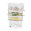 Kalorik Electric Food Steamer with Manual Controls 3-Tier with BPA
