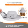 Mosquito Sun Net Hat Cap - Foldable Bug Hat UPF