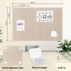 Smarpau 12 Pack Large Cork Board, 48"x36" Felt Bulletin Board,