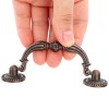 8PCS Vintage Drop Bail Dresser Drawer Pull Antique Bronze Cabinet