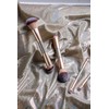 BS-MALL 4 Pcs Portable Double-ended Makeup Brush Set - Luxury