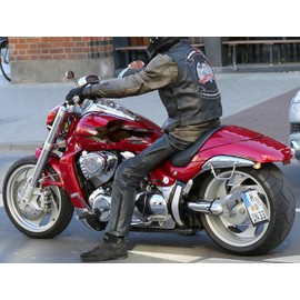 Chopper Bald Eagle Graphic Decal, Tribal Crotch Rocket Wrap, Patriotic Bike Vinyl, Tribal Chopper Graphics, Graphics of a Motorcycle Sticker (12x28)