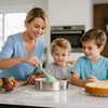 8 Inch Cake Pan Set of 3, 2Pack Cake Pans