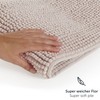 Blumtal Badematte 40x60 cm Chenille - Oeko-TEX zertifizierter Badteppich -