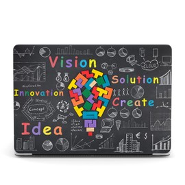 Laptop Case Compatible with New MacBook Air M2 13.6 inch 2022 Model A2681, Lightweight Plastic Pattern Hard Shell Case Cover for M2 MacBook Air 13.6" Liquid Retina Display, Idea Generation