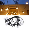 G50 Bulb String Light 5M 10LED White Globe Bulb Decorative