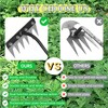 XXFKQ Iron rake 2.0 Portable Gardening Manual Weeding Tool, High