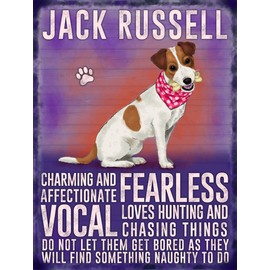 Fridge Magnet - Jack Russell Dog