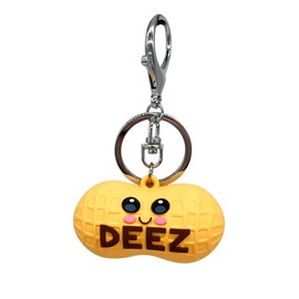 Deez Nutz Keychain – Funny Gag Gift for Friends, Family, or Anyone Who Loves Silly Humor – Accessory for Bags, Backpacks, Wallets, and Keys – Add Some Sassy Fun to Your Everyday Essentials