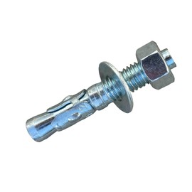 Sandbaggy 1/2" x 3" Concrete Wedge Anchors Bolts - Hex Head (Galvanized) - Masonry, Concrete (4, 1/2" x 3")