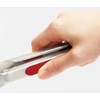 World Create Tongs, Dark Red, Width 1.6 x Depth 1.6