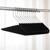 12 Pack 14.4In Pants Hangers Open Ended Heavy Duty Metal