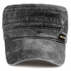 MESU Unisex Washed Cotton Military Hats Cadet Army Caps Vintage