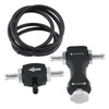 Adjustable Bilateral Turbo Tee Bleed Valve Manual Boost Controller Kit
