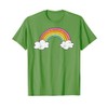 Cool Elegant Rainbow Vintage Retro 80's Style Shirt Gift