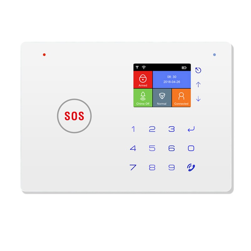 Security Alarm System Kit Auto Dial GSM+WiFi Home Security Wireless