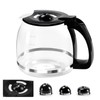 12-Cup Glass Coffee Carafe Replacement Pot Compatible with Mr Coffee,