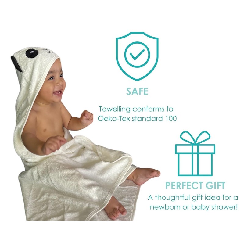 Baby Hooded Towel | Super Soft | Organic BAMBOO |