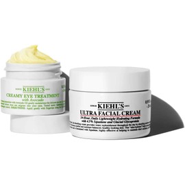 Kiehl’s – Set de Regalo de Rutina de Skincare Facial de Hidratación con Crema Hidratante Ultra Facial Cream y Crema para Contorno de Ojos Creamy Eye Treatment Avocado