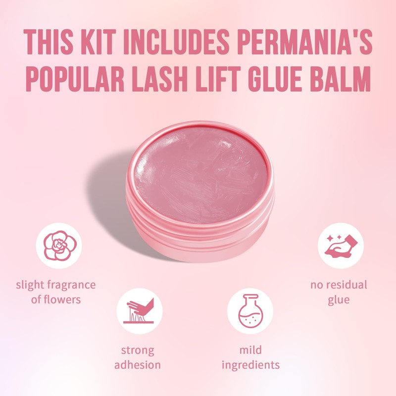 PERMANIA Eyelash Lifting Set, Eyebrow Lifting Set, 2024 Version Lash