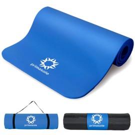 Primasole Exercise mat NBR 10mm for yoga, fitness and workout Royal Blue Color