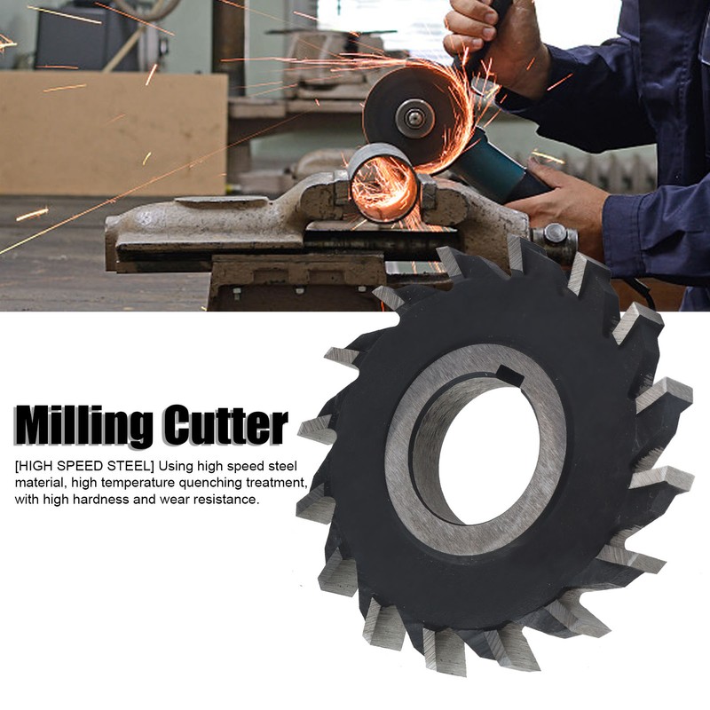 16 Teeth Milling Cutter High Speed Steel Face Mill Disc