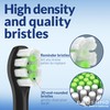 Brushmo Whitening Replacement Toothbrush Heads, Compatible with Philips Sonicare Click-on