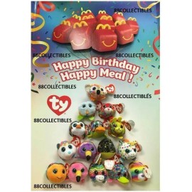 Ty MCDONALDS 2019 TY HAPPY BIRTHDAY - SET OF 24 - READY TO SHIP