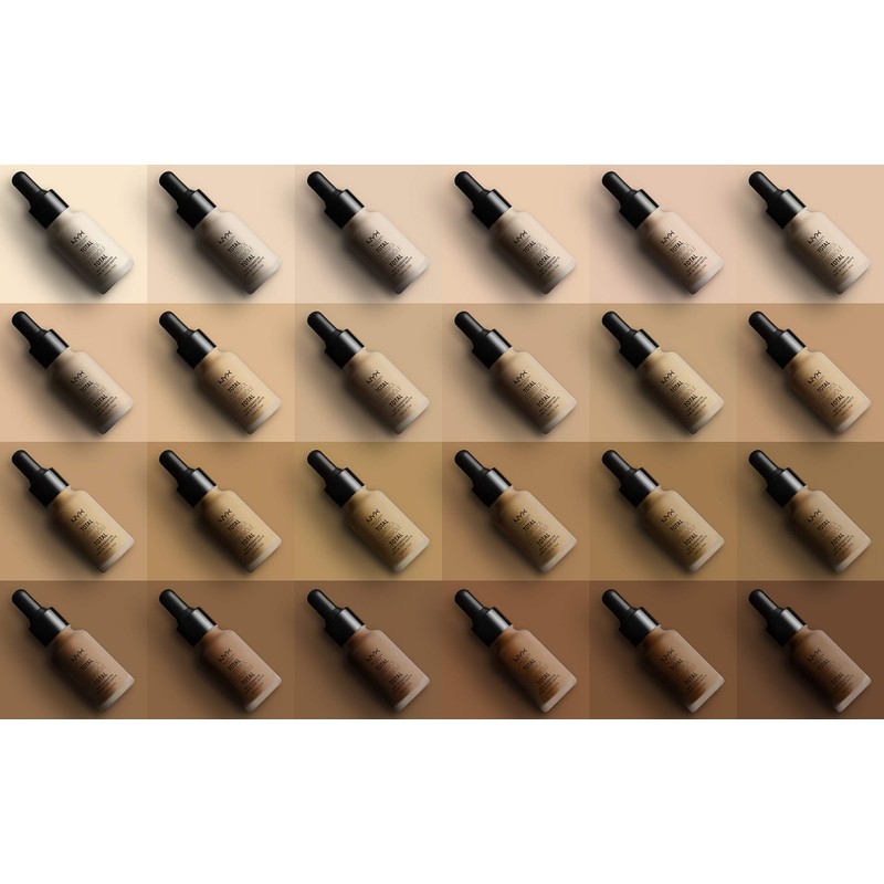 NYX Professional Makeup Total Control Drop Foundation, Precise Dosing, Build-Up