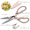 Heavy Duty Kitchen Scissors, Sharp Stainless Steel Scissors for Kitchen,