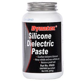 Dynatex 143509 Dielectric Grease, 8oz Bottle - High-Performance Automotive Dielectric Grease for Electrical Connectors, Prevents Corrosion, Moisture, and Overheating in Ignition Systems