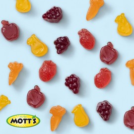 Mott's, Assorted Berry Fruit Snacks, Gluten Free, 17.6 oz (Pack of 6)