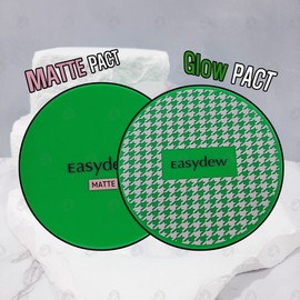 [Easydew Pact 2-piece set] Glow Balm original product 19g winter + Matte Pact original product 19g summer / [이지듀 팩트 2종 세트] 글로우밤 본품 19g 겨울 + 매트팩트 본품 19g 여름