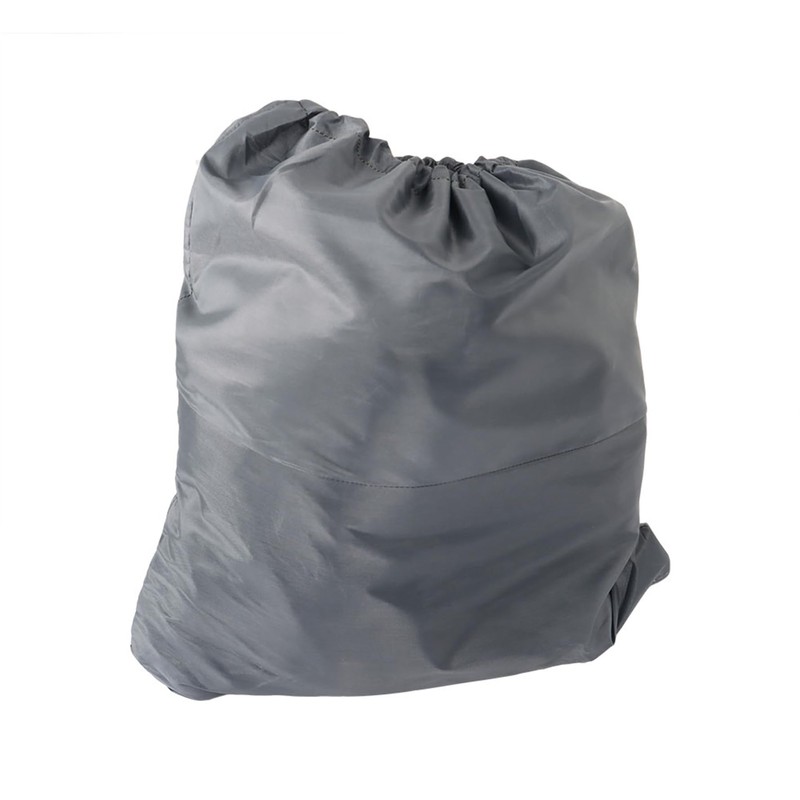 munirater 12FT 210D Grey Boat Cover Heavy Duty Trailerable Replacement
