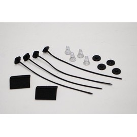Universal Fan Straps Kit Zip Tie Cable Mounting Kit Radiator Oil Cooler Kit Straps Trans Cooler