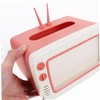 Alipis Cute Television Shape Tissue Box Desktop Decorative Napkin Holder