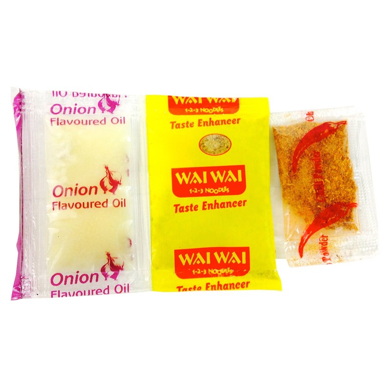 Wai Wai Instant Noodles, Chicken Flavored, 2.6-Ounce 75g Packages (Pack