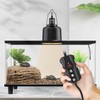 Reptile Heat Lamp Fixture 5.5" Deep Dome with Clamp &