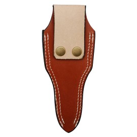 Mikikajiya Mura TS165 Genuine Leather Case for Bud Cutting Shears, Brown