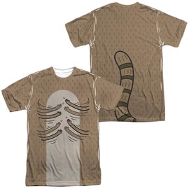 Popfunk Regular Show Hamboning Unisex Adult Sublimated Costume T-Shirt (Front/Back) - 2X-Large - Multicolor