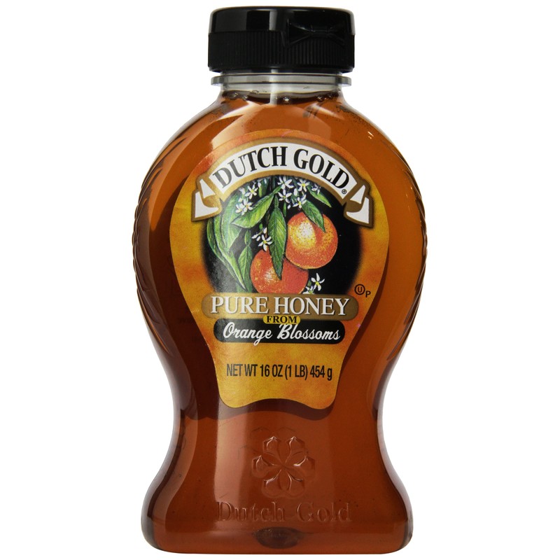 Dutch Gold Orange Blossom Honey, 16 Ounce Unit (Pack of