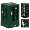 Enthralite Jewelry Box large for Dresser: Women Necklace Ring Storage