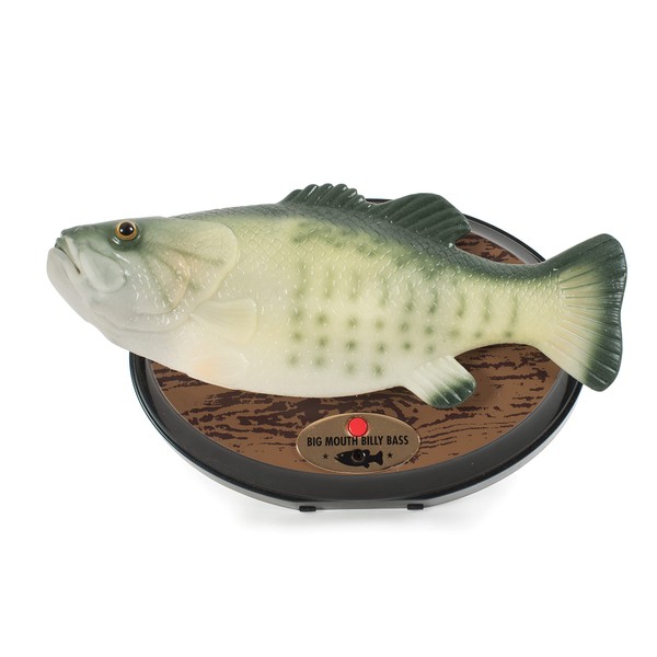 Gemmy Inflateables Holiday (G08 47957) Big Mouth Billy Bass, Green - 15th Anniversary Edition