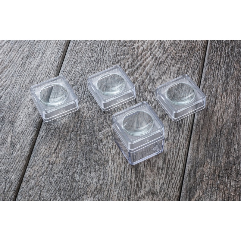 SE 4-in-1 Magnifier Box Set (1 Square Box and 4