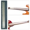 16.53 x 1.45 inch Practical Notched Fret Board Straight Edge